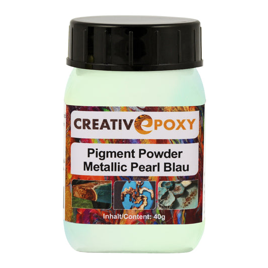 Metallic Powder Pigment Pearl Blue 40g